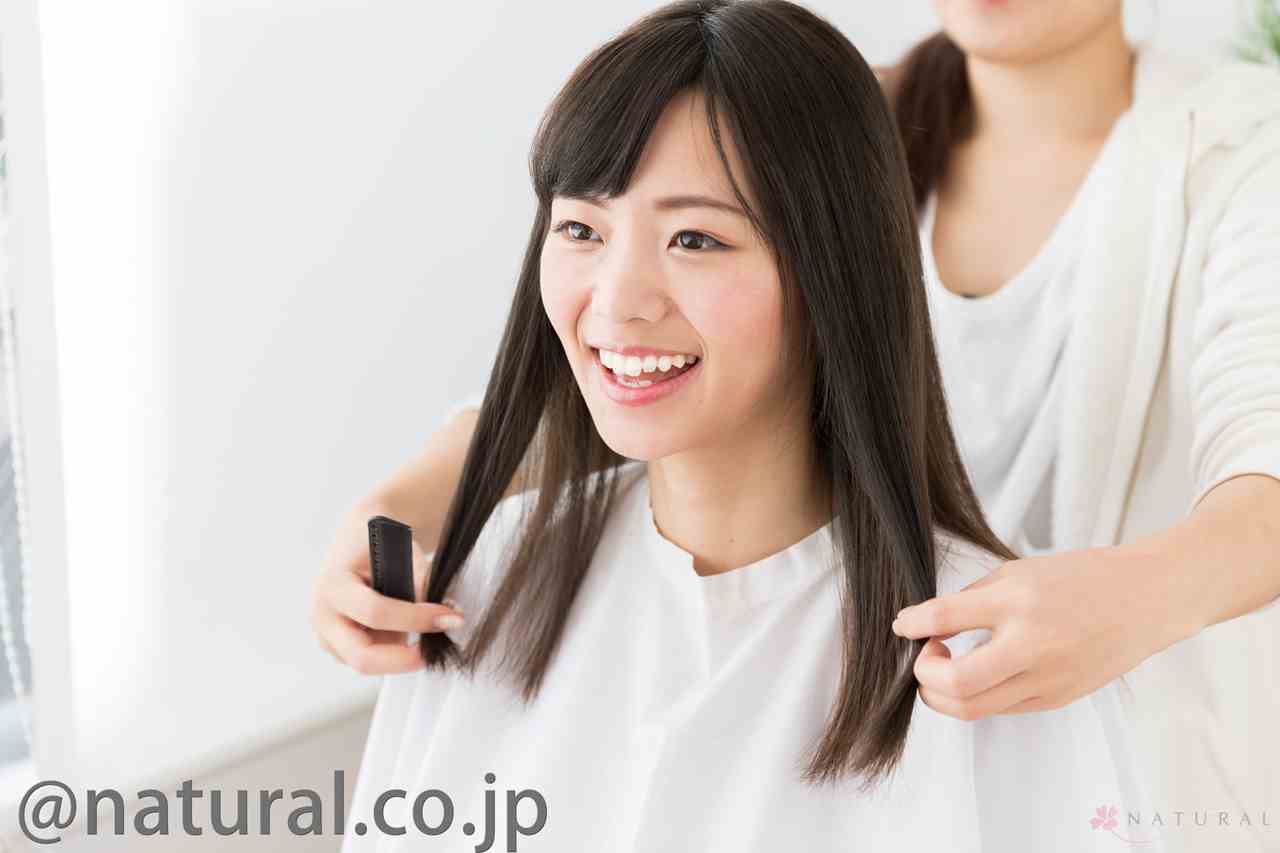 自毛で作るウィッグ