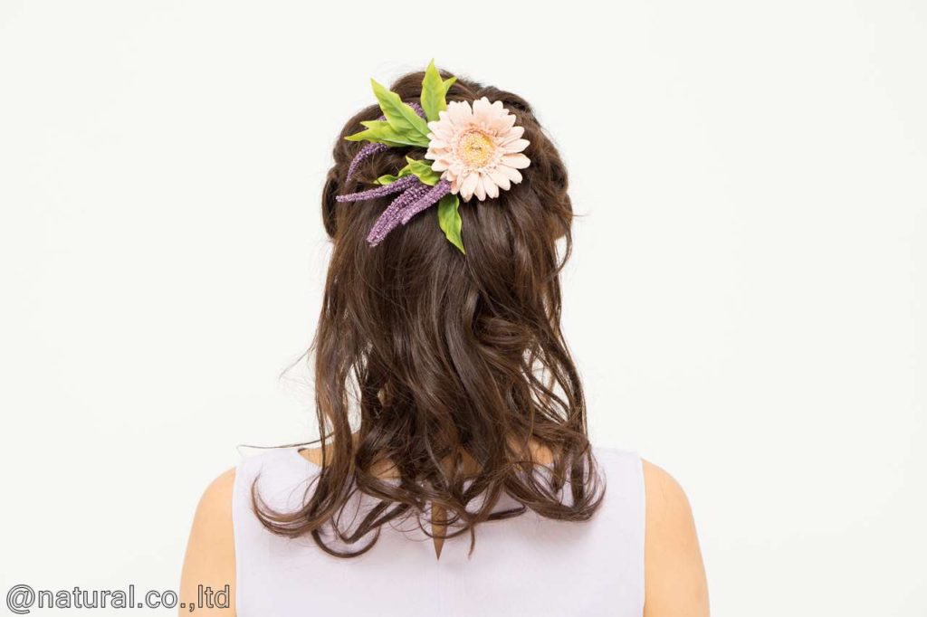 医療用ウィッグ女性　栗毛色