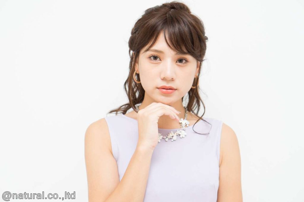 医療用ウィッグ女性　栗毛色