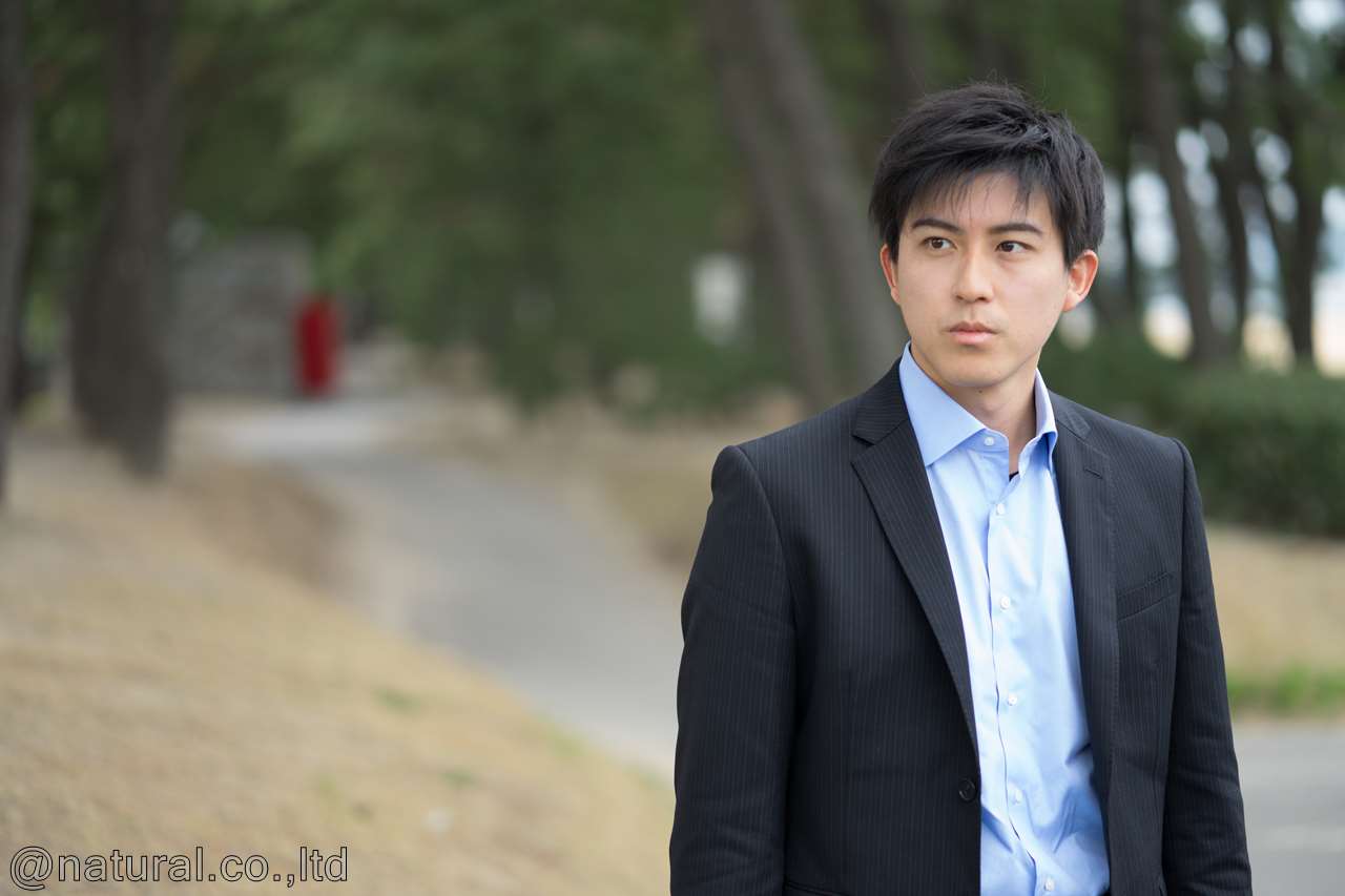 フルオーダーメイドウィッグ男性画像